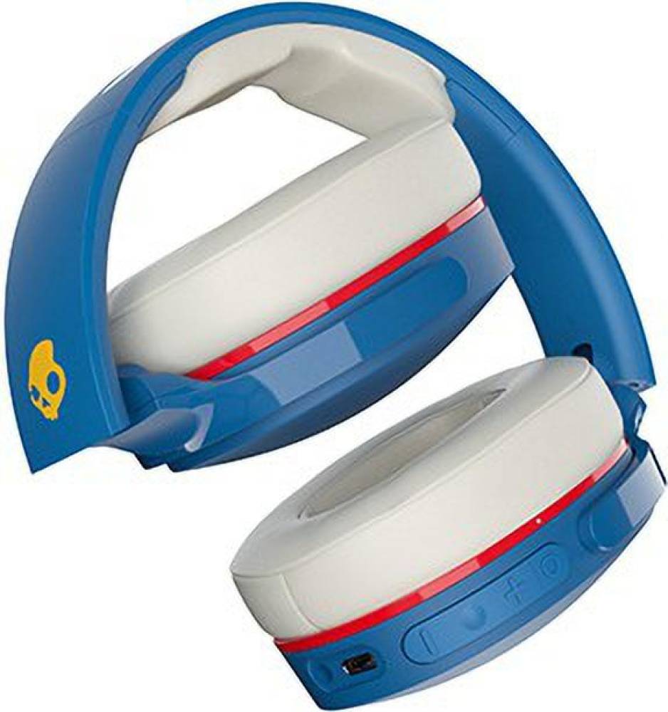 Skullcandy Hesh Evo Bluetooth Headset (Blue, On the Ear)