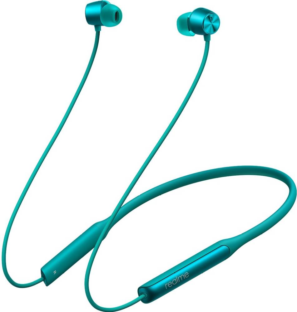 realme Buds Wireless Pro with Active Noise Cancellation (ANC) Bluetooth Headset (Green, In the Ear)