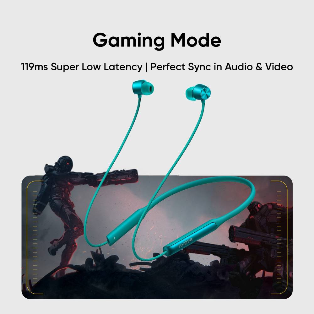 realme Buds Wireless Pro with Active Noise Cancellation (ANC) Bluetooth Headset (Green, In the Ear)