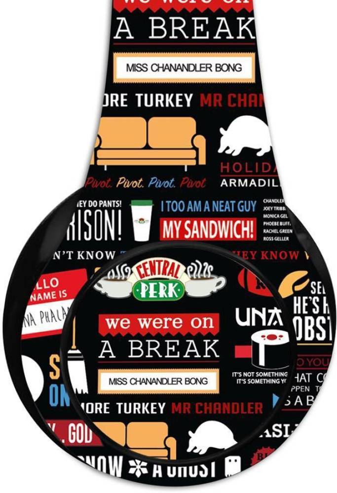 macmerise Friends Infographic - Decibel Wireless On Ear Headphones Bluetooth Headset (Multicolor, On the Ear)