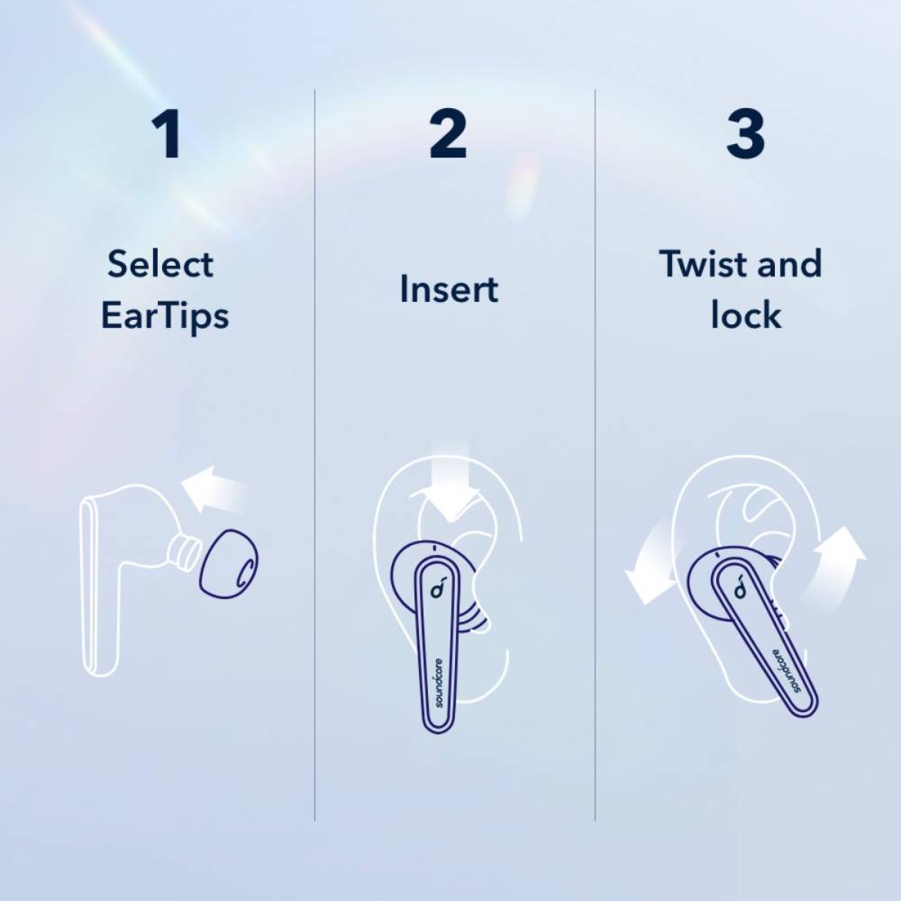 Soundcore by Anker Liberty Air 2 Pro With Active Noise Cancellation Bluetooth Headset (Blue, True Wireless)