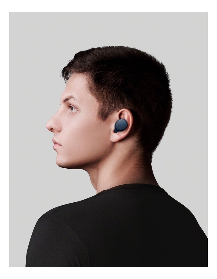 Sony Blue Truly Wireless Bluetooth Headphones WFXB700L