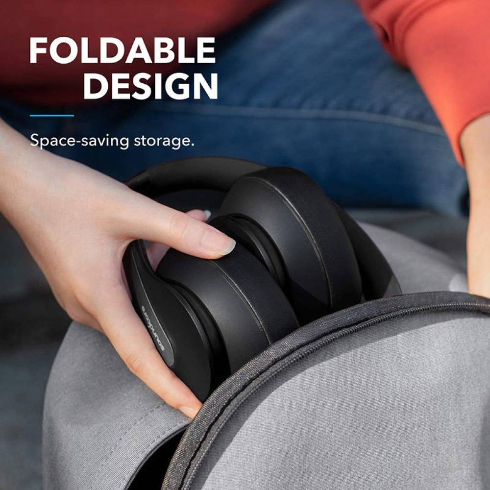 Soundcore by Anker Life Q10 with Fast Charging Bluetooth Headset (Grey, On the Ear)