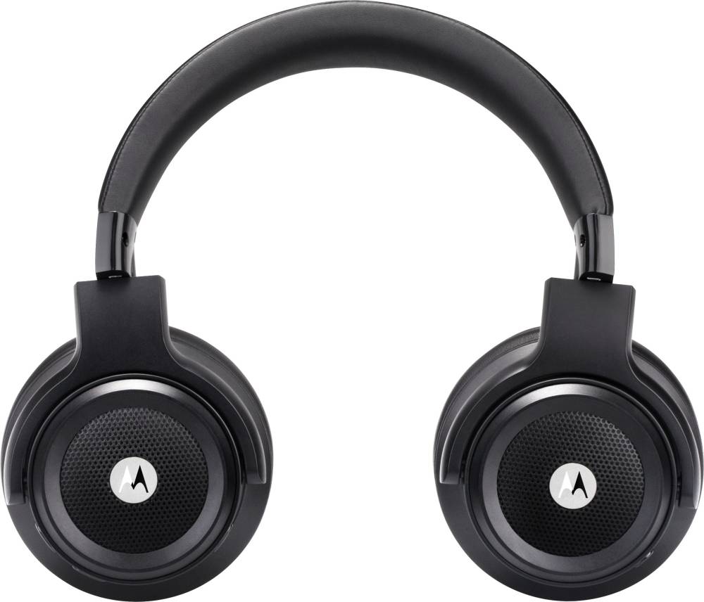 MOTOROLA Escape 800 ANC with Google Assistant Bluetooth Headset (Black, On the Ear)