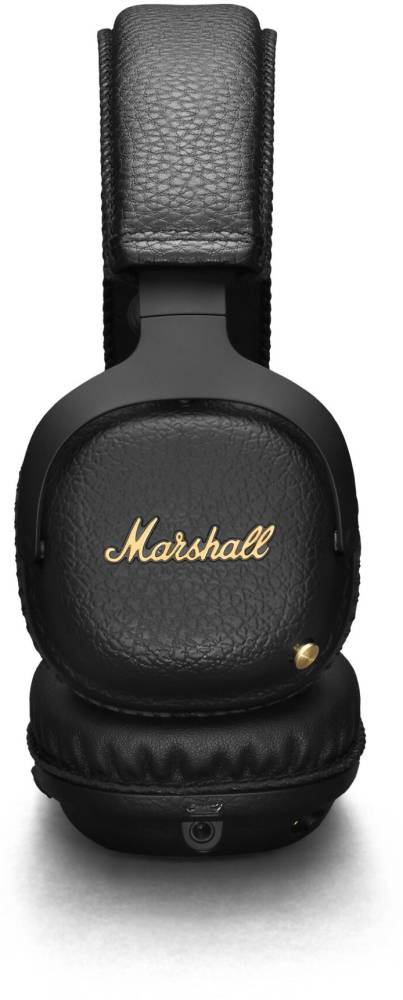 Marshall Mid ANC BT Active noise cancellation enabled Bluetooth Headset (Black, On the Ear)