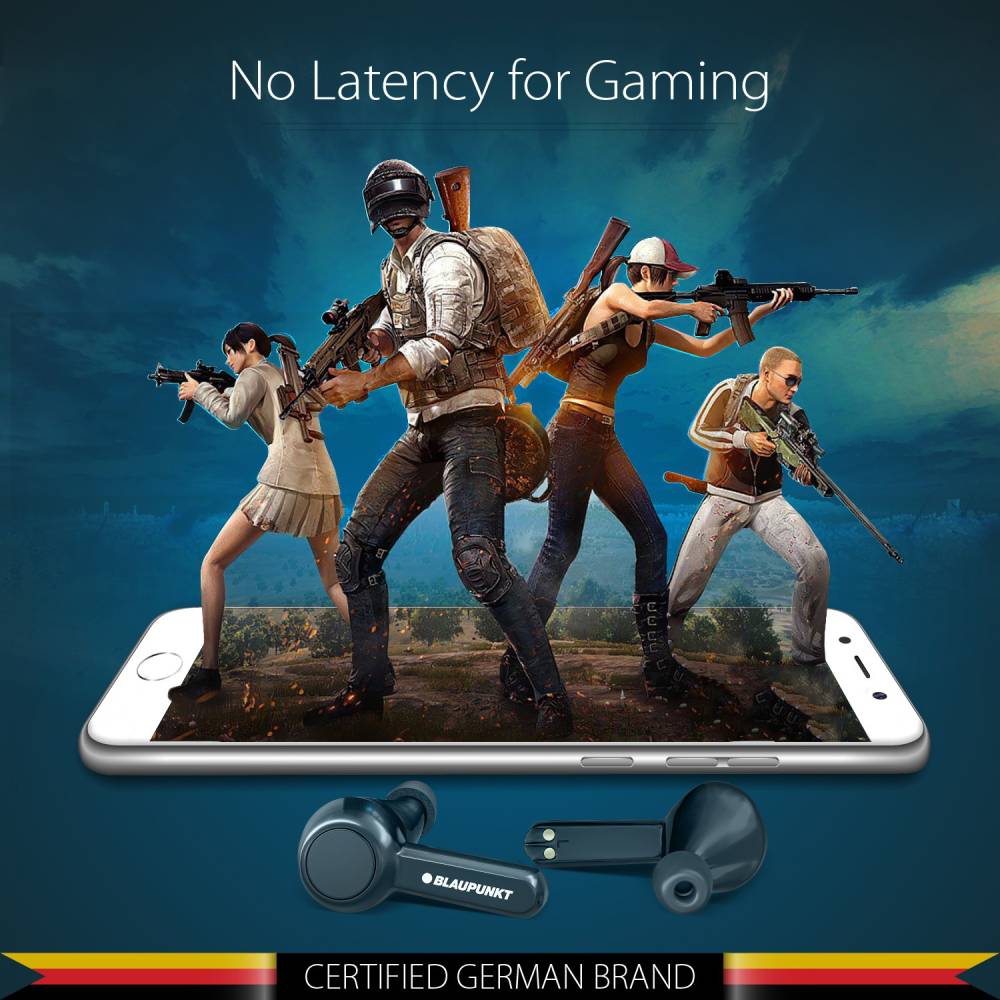 Blaupunkt BTW Pro+ Bluetooth Headset (Black, True Wireless)