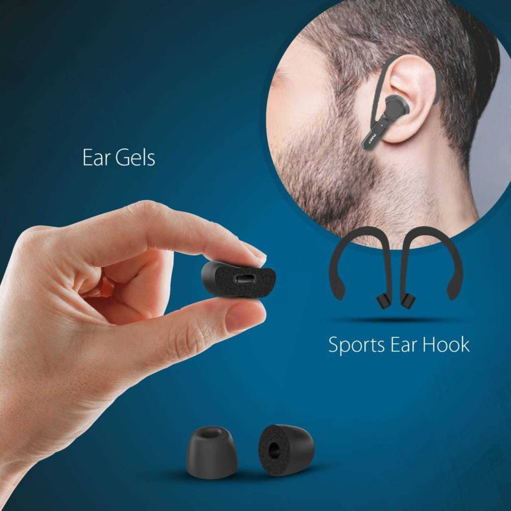 Blaupunkt BTW Pro+ Bluetooth Headset (Black, True Wireless)