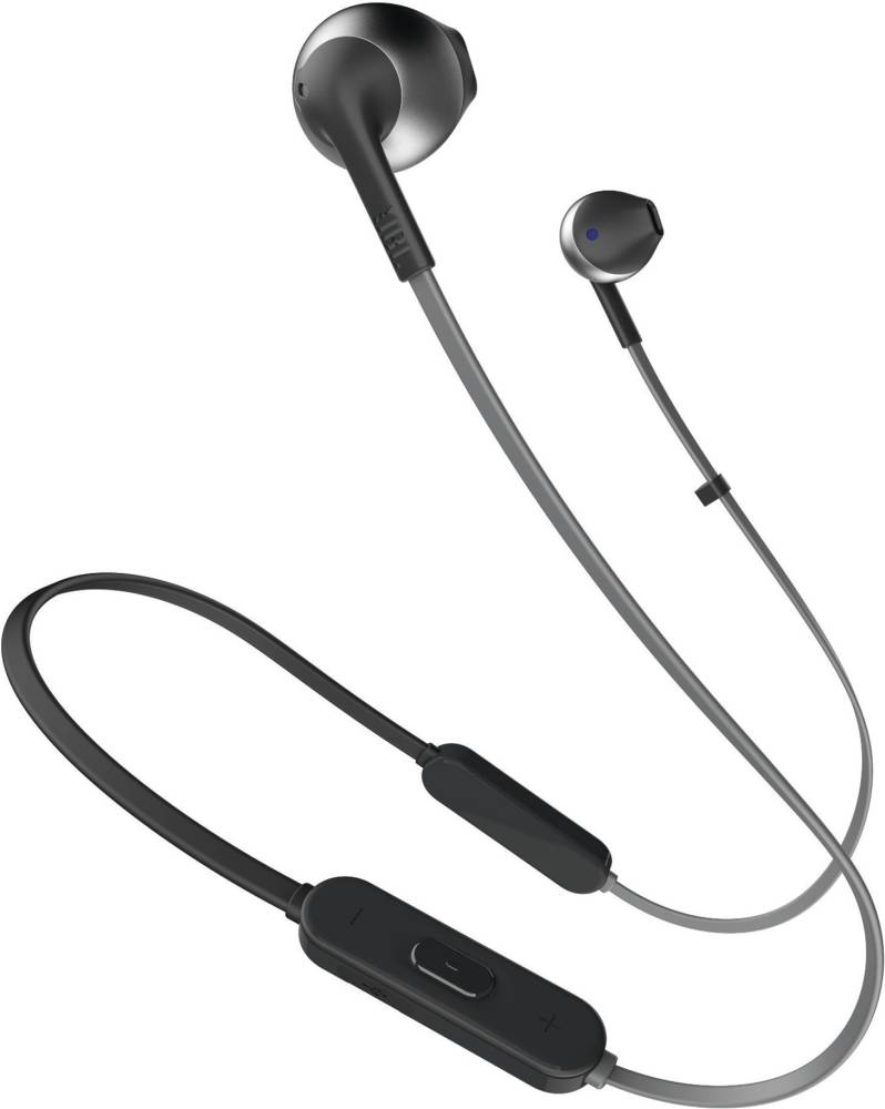 JBL T205BT Bluetooth Headset (Black, In the Ear)