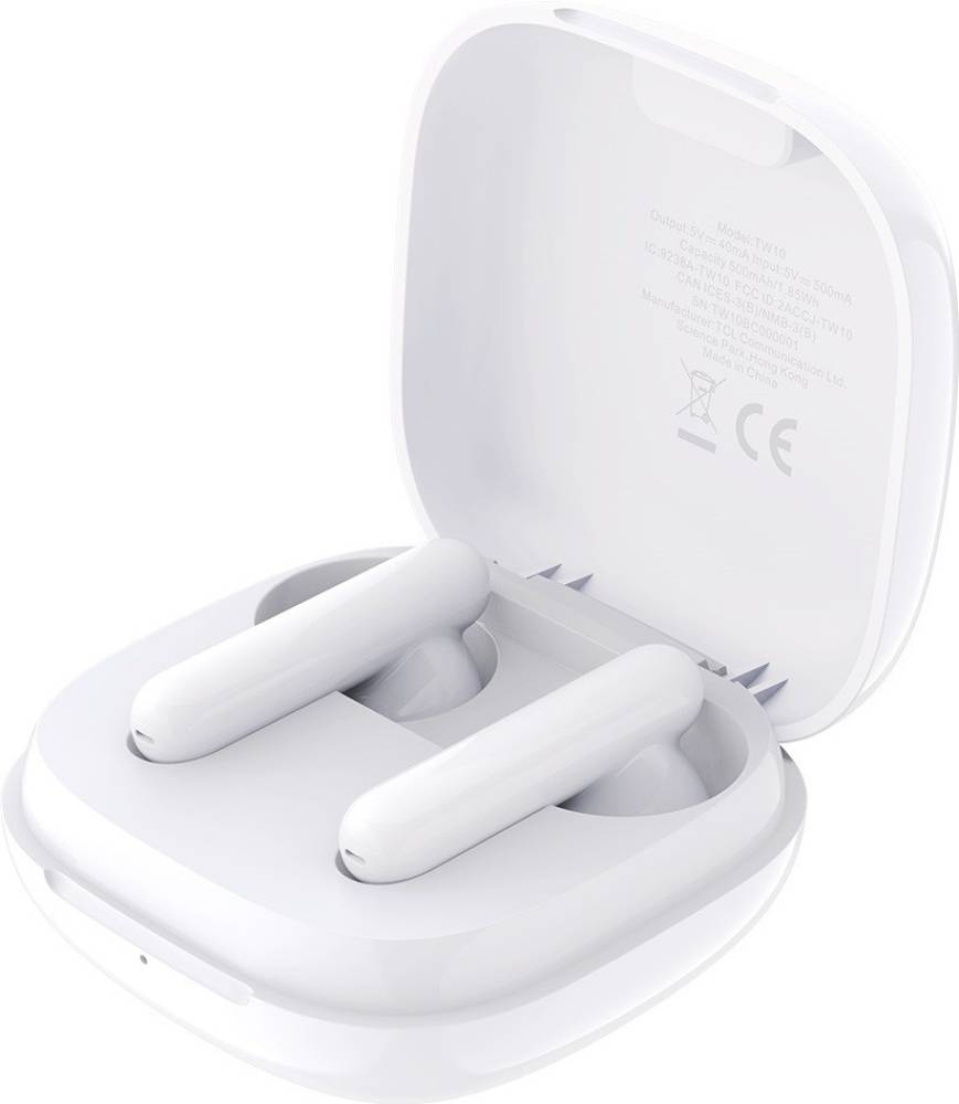 TCL MOVEAUDIO S150 Bluetooth Headset (White, True Wireless) TCL MOVEAUDIO S150 Bluetooth Headset (White, True Wireless)