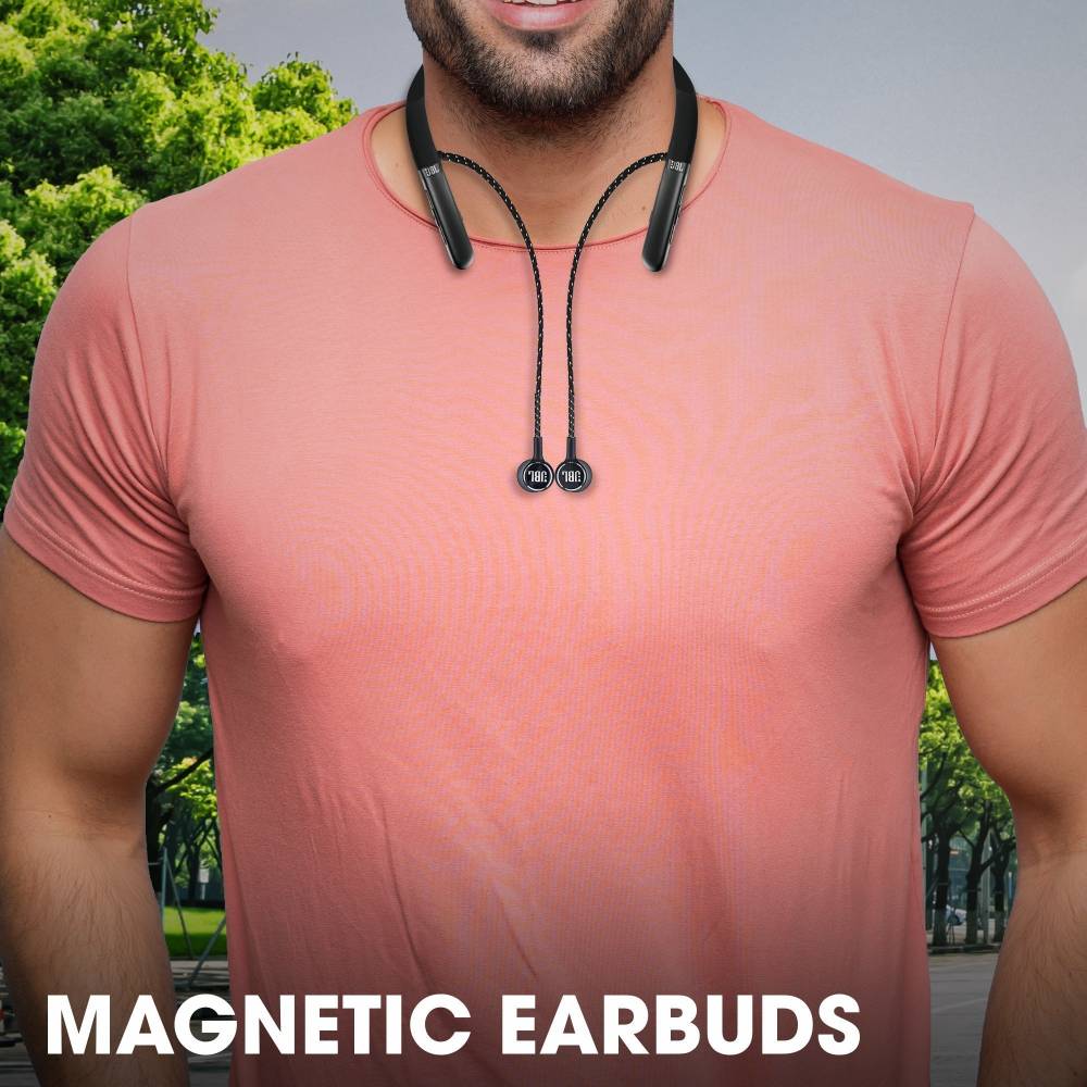 JBL LIVE200BT Wireless In-Ear Neckband Bluetooth Headset (Black, In the Ear)