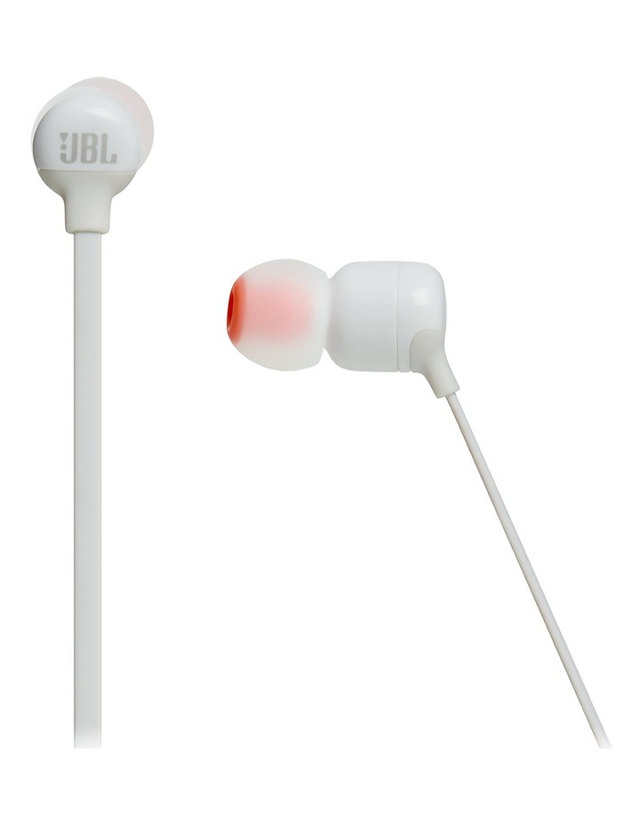 Tune 110BT White Wireless In-Ear Headphones