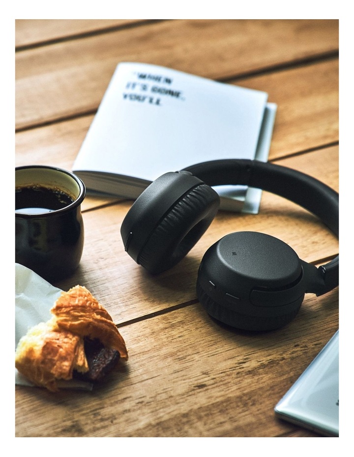 Black Wireless On-Ear Extra Bass Headphones WHXB700B