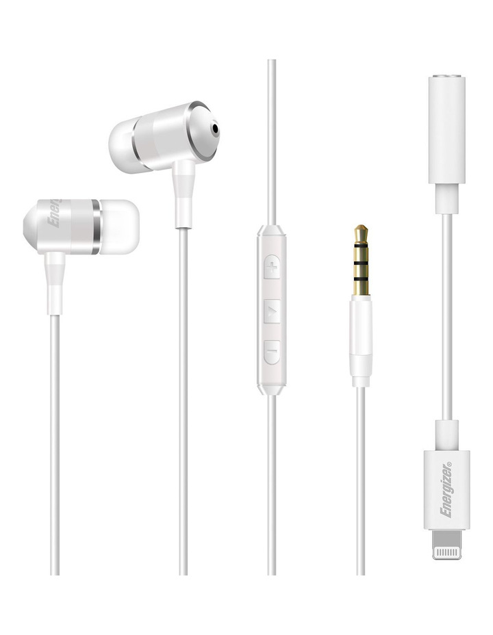 White/Black Lightning In-ear Headphones UIL35WH