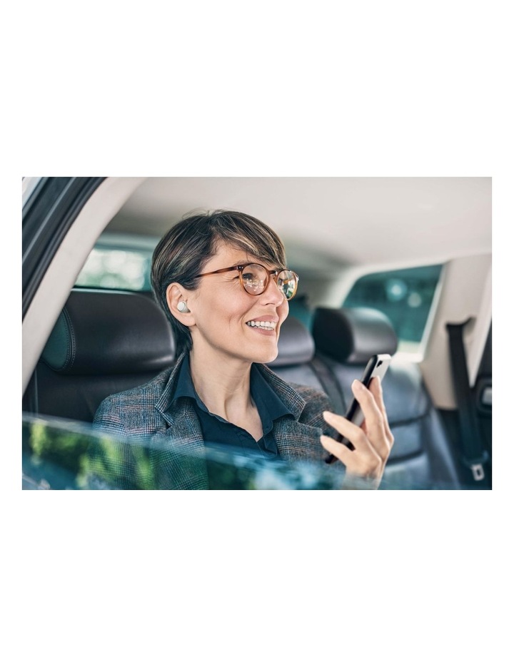 True Wireless White Earphones