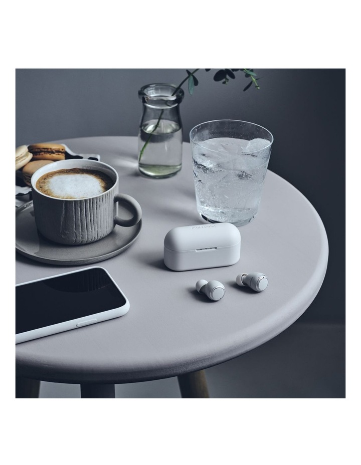 True Wireless White Earphones