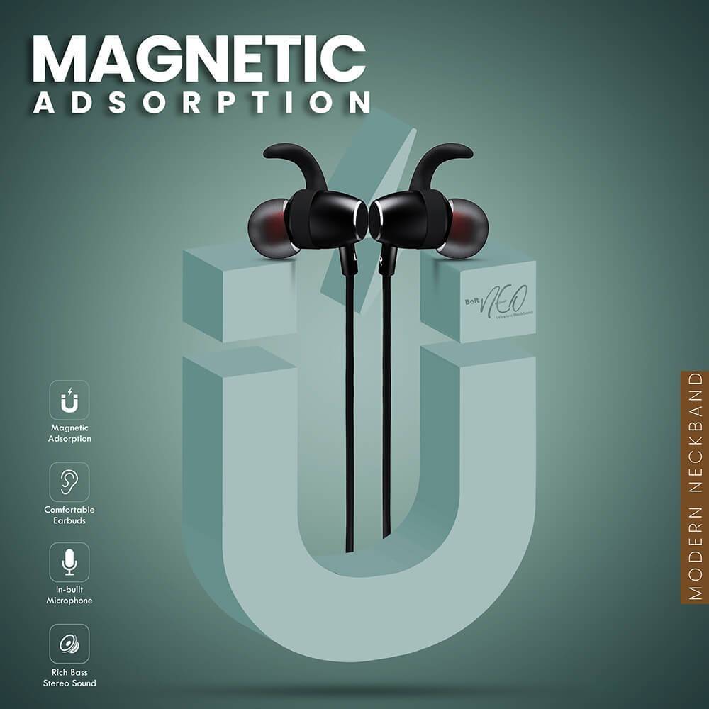 Toreto TOR 294 BLT NEO Bluetooth Headset (Black, In the Ear)