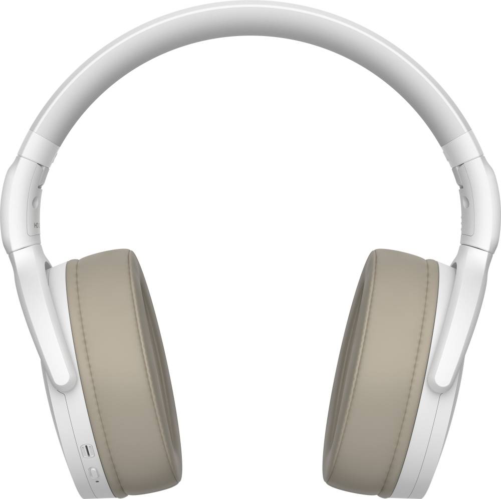 Sennheiser HD 350BT Bluetooth Headset (White, On the Ear)