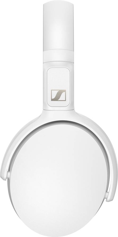 Sennheiser HD 350BT Bluetooth Headset (White, On the Ear)