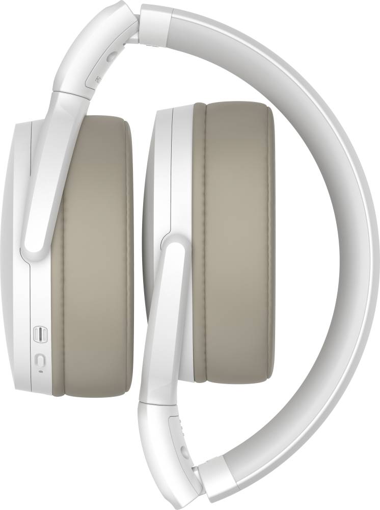 Sennheiser HD 350BT Bluetooth Headset (White, On the Ear)