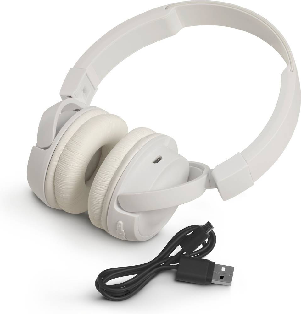 JBL T450BT Extra Bass Bluetooth Headset (White, On the Ear) JBL T450BT Extra Bass Bluetooth Headset (White, On the Ear)