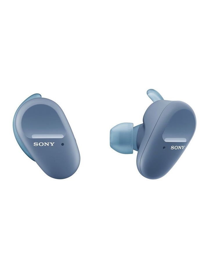 Truly Wireless Blue Sports Bluetooth Headphones WFSP800NL