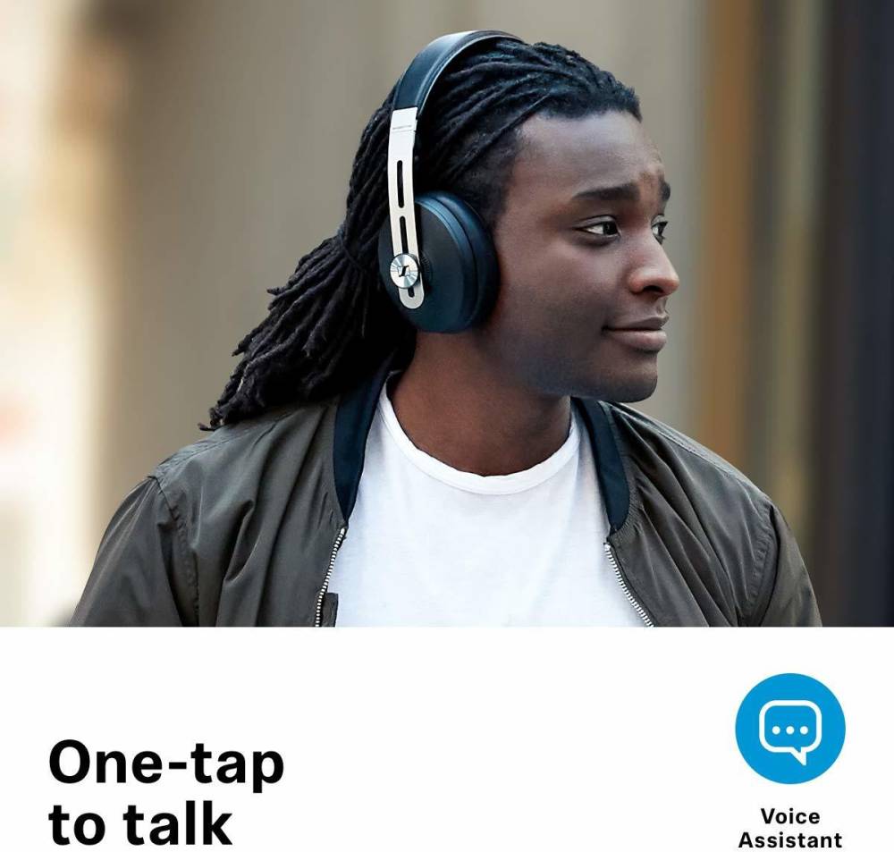 Sennheiser Momentum 3 Wireless Active noise cancellation enabled Bluetooth Headset (Black, Silver, On the Ear) Sennheiser Momentum 3 Wireless Active noise cancellation enabled Bluetooth Headset (Black, Silver, On the Ear)