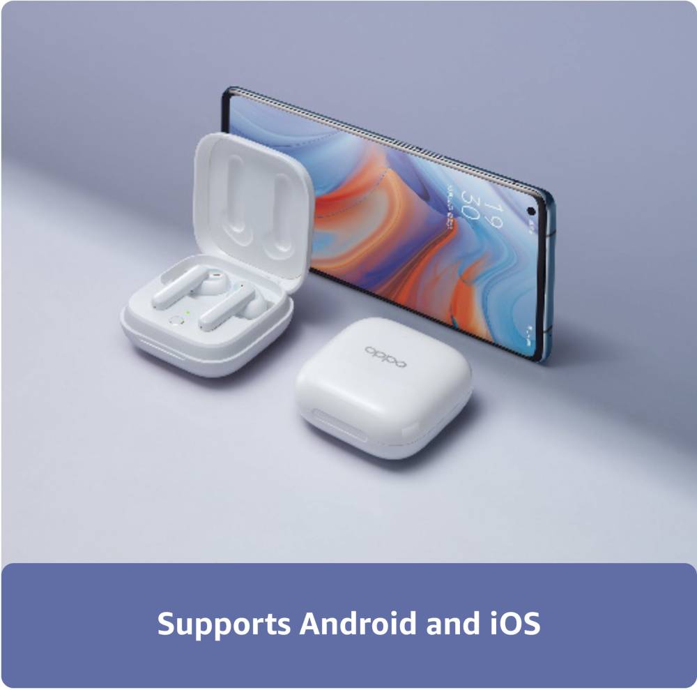 OPPO Enco W51 with Hybrid Active Noise Cancellation Bluetooth Headset (Starry Blue, True Wireless) OPPO Enco W51 with Hybrid Active Noise Cancellation Bluetooth Headset (Starry Blue, True Wireless)