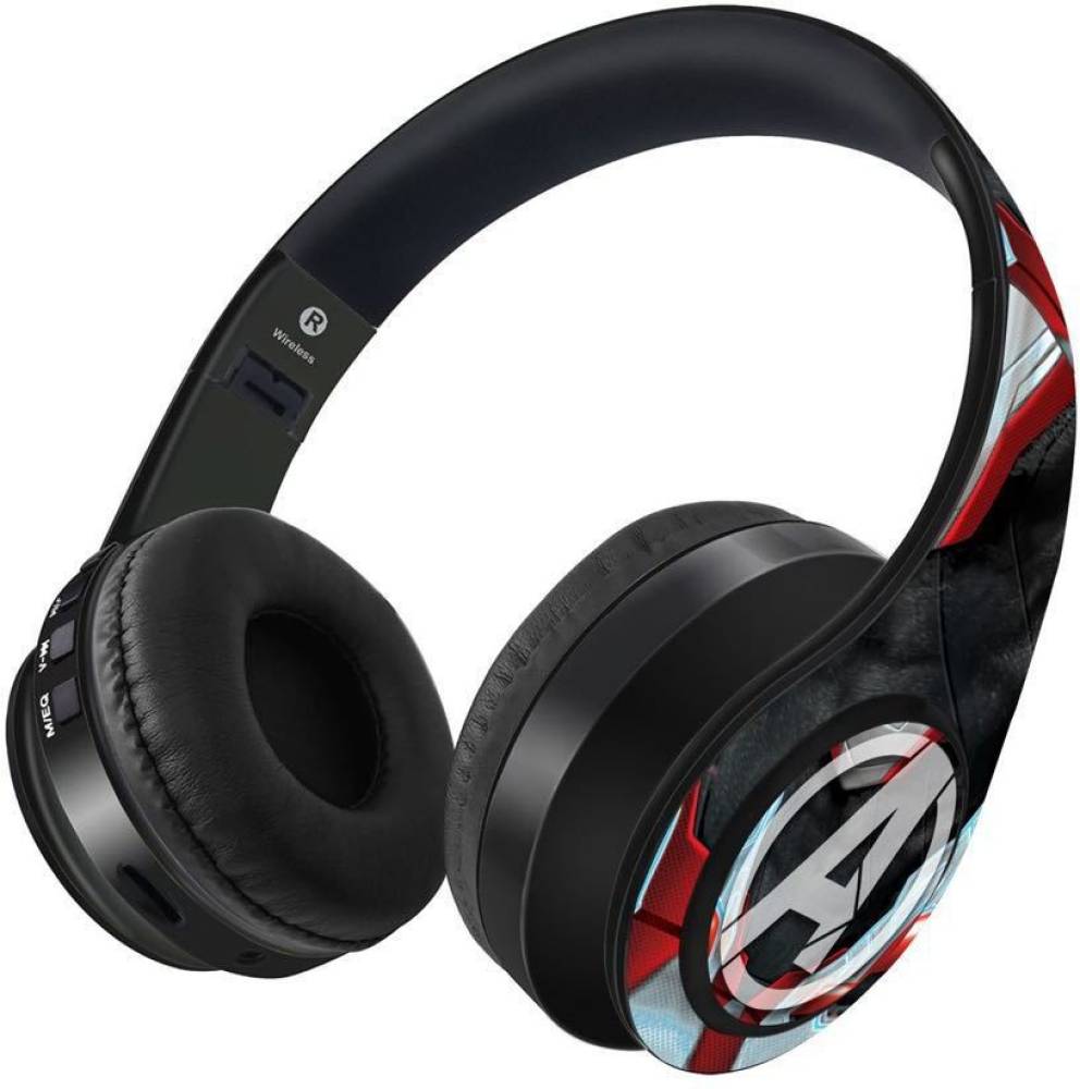 macmerise Endgame Suit Avengers - Decibel Wireless On Ear Headphones Bluetooth Headset (Multicolor, On the Ear)