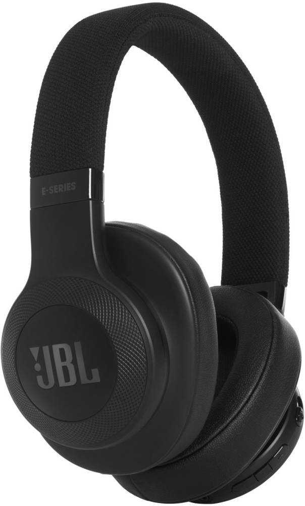 JBL E55BT Bluetooth Headset (Black, On the Ear)