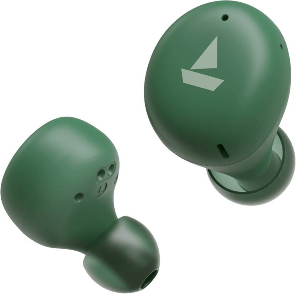 boAt Airdopes 381 with ASAP charge Bluetooth Headset (Army Green, True Wireless)