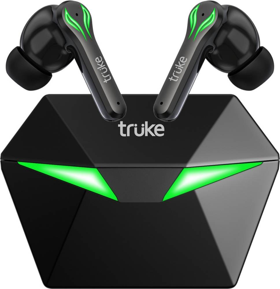 Truke BTG 1 Gaming Earbuds with 60ms Low Latency Bluetooth Headset (Black, True Wireless) Truke BTG 1 Gaming Earbuds with 60ms Low Latency Bluetooth Headset (Black, True Wireless)