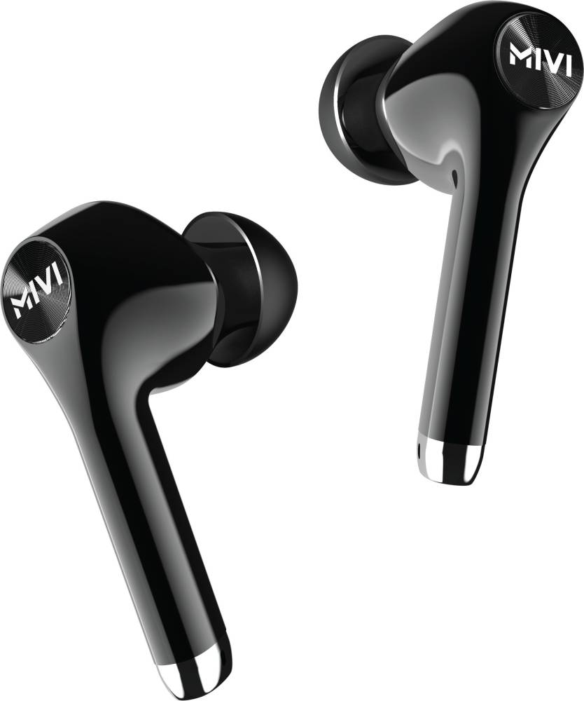 Mivi DuoPods M80 True Wireless Bluetooth Earbuds with Qualcomm Aptx, Studio Sound, Powerful Bass, 30 Hours of Battery and Ear pods with Touch Control Bluetooth Headset (Black, True Wireless) Mivi DuoPods M80 True Wireless Bluetooth Earbuds with Qualcomm Aptx, Studio Sound, Powerful Bass, 30 Hours of Battery and Ear pods with Touch Control Bluetooth Headset (Black, True Wireless)