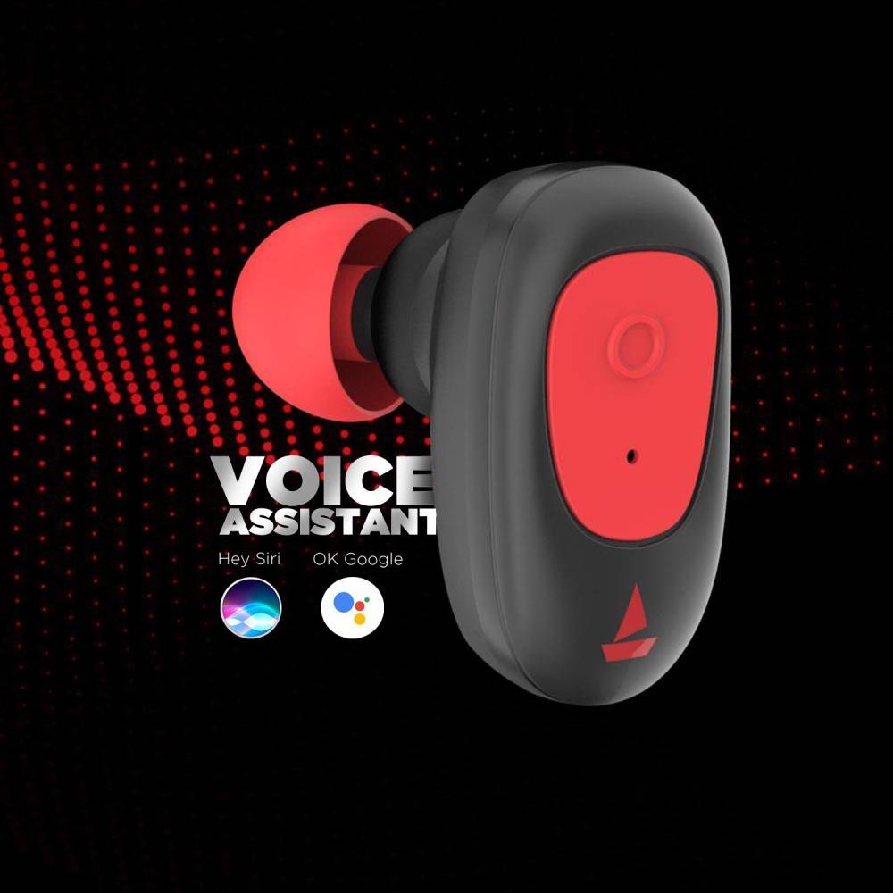 boAt Airdopes 201 Earbuds Bluetooth Headset (Raging Red, True Wireless) boAt Airdopes 201 Earbuds Bluetooth Headset (Raging Red, True Wireless)