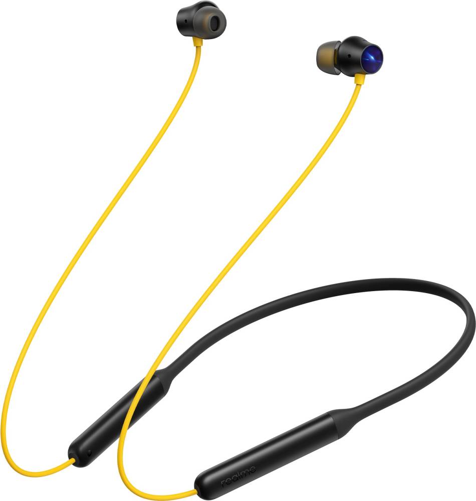 realme Buds Wireless 2 with Dart Charge and Active Noise Cancellation (ANC) Bluetooth Headset (Yellow, In the Ear)