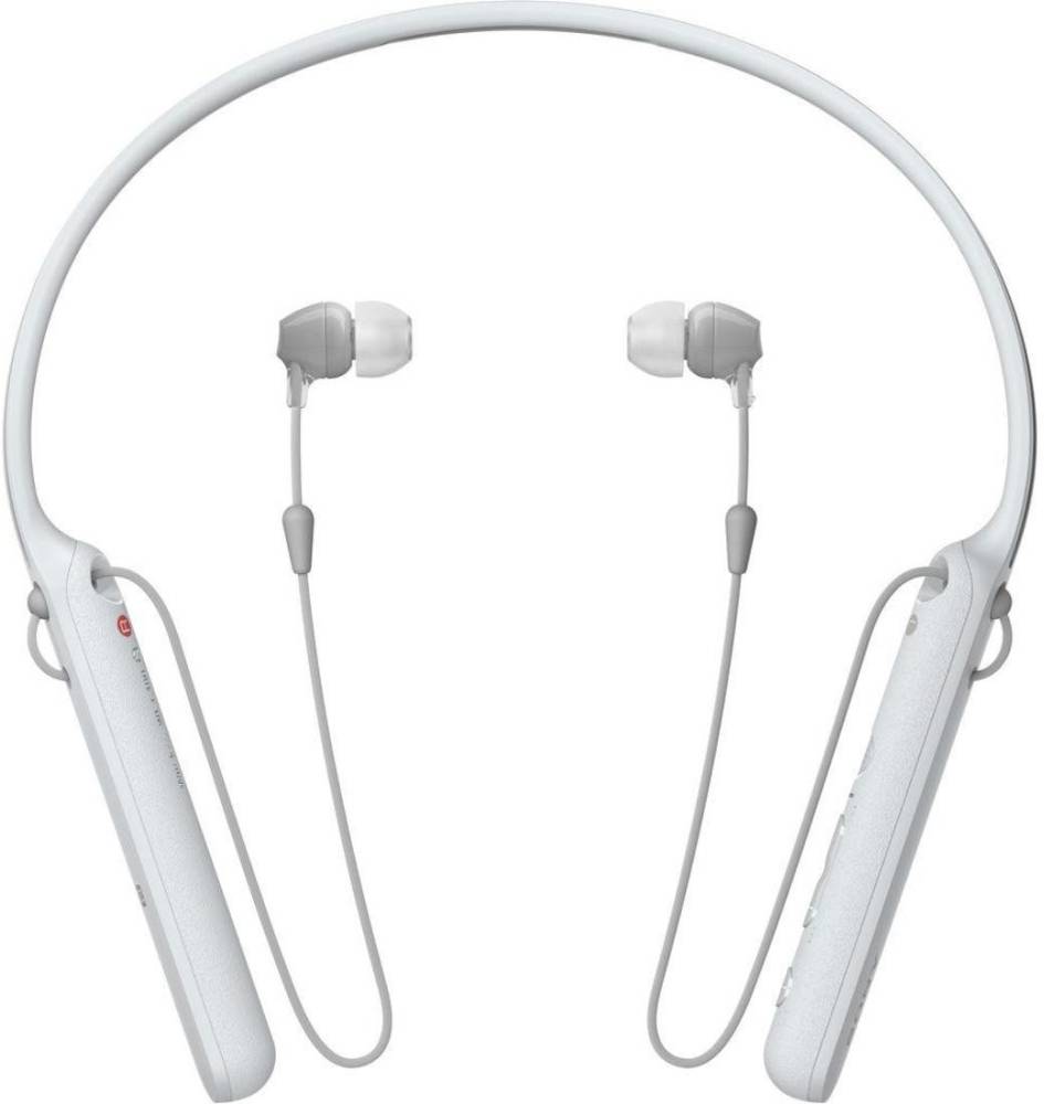 SONY C400 Bluetooth Headset (White, In the Ear)