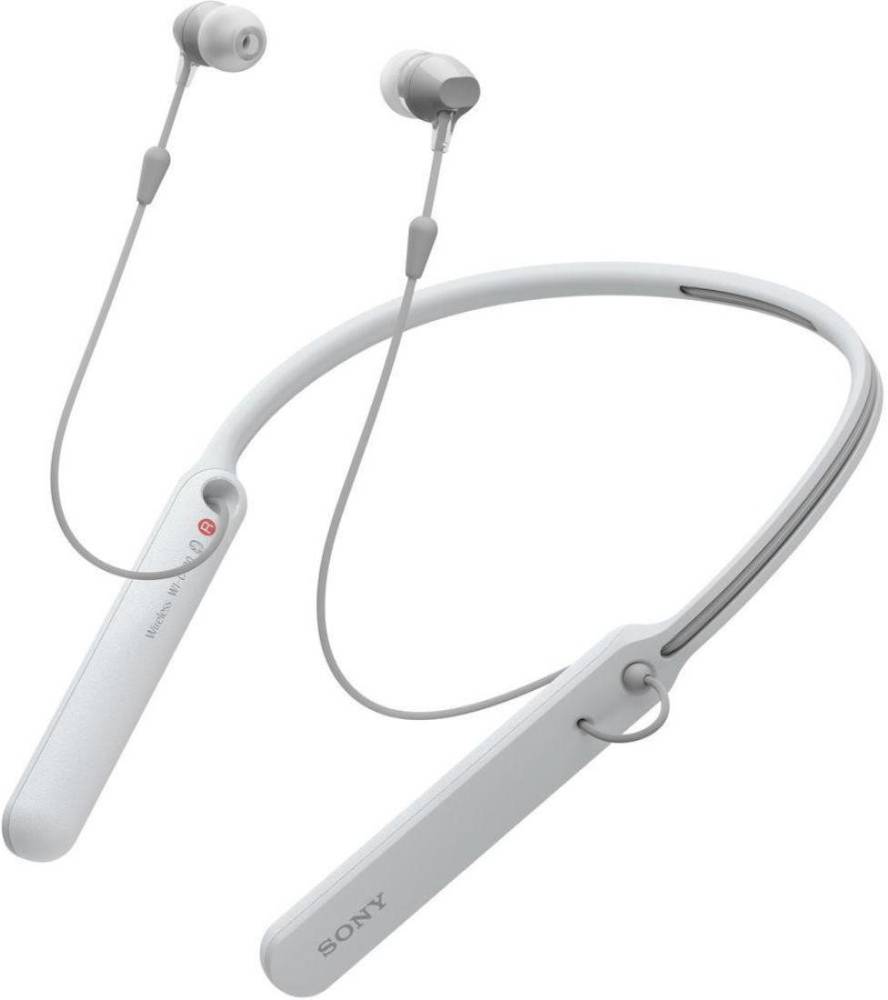 SONY C400 Bluetooth Headset (White, In the Ear)