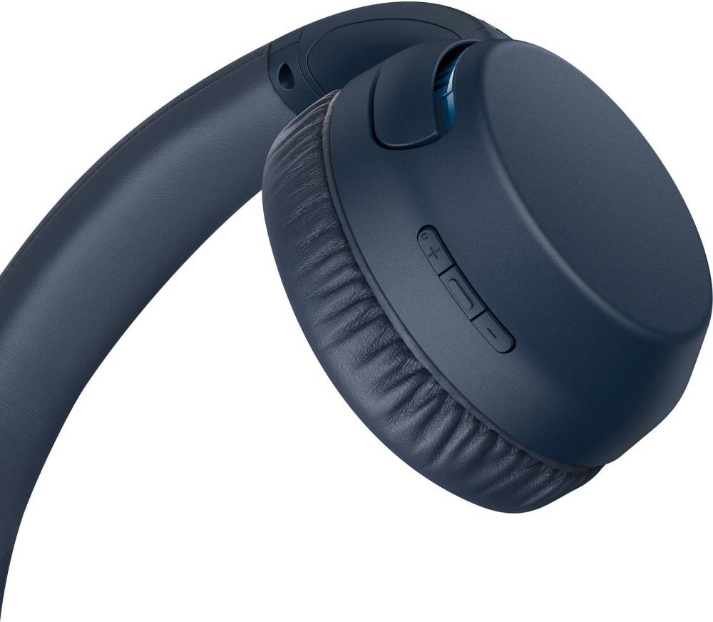 SONY WH-XB700 Bluetooth Headset (Blue, On the Ear)