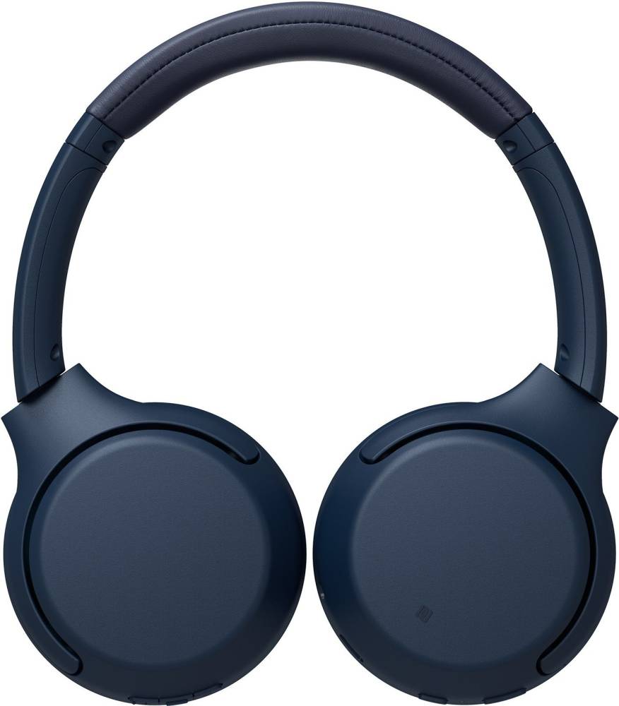 SONY WH-XB700 Bluetooth Headset (Blue, On the Ear)