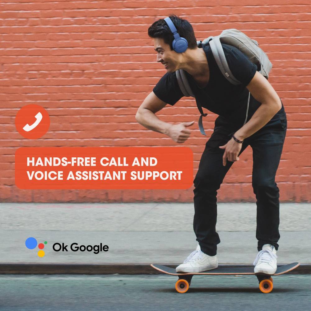 JBL Tune 660NC Active Noise Cancelling Bluetooth Headset (Blue, On the Ear)