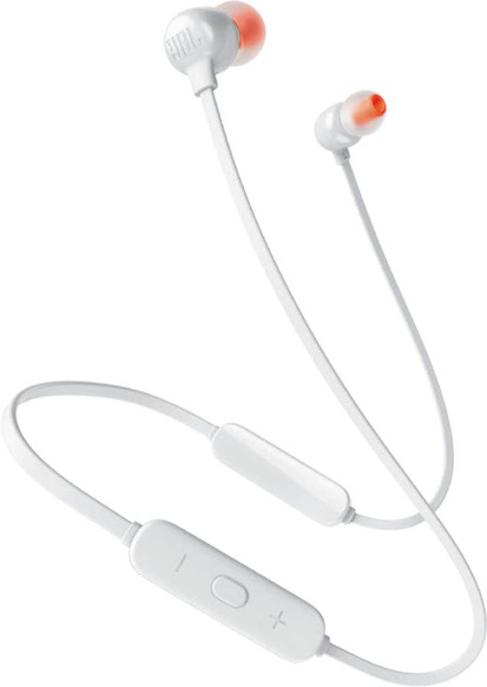 JBL Tune 115BT Bluetooth Headset (White, In the Ear)