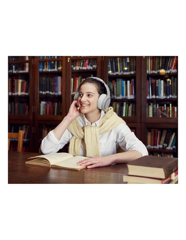 Deep Bass Sand Beige Wireless Headphones