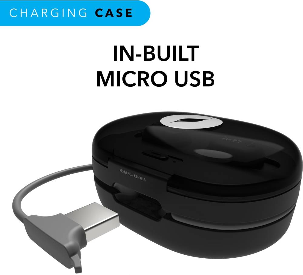 LEAF Buds TWS Bluetooth Headset (Black, True Wireless) LEAF Buds TWS Bluetooth Headset (Black, True Wireless)