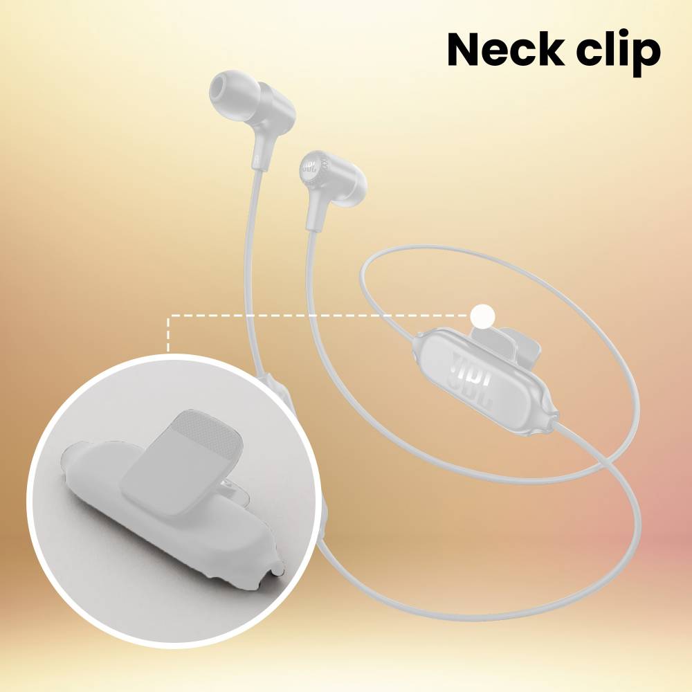 JBL Live 25BT Bluetooth Headset (White, In the Ear)