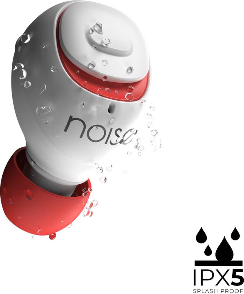 Noise Shots X5 Charge True Wireless Bluetooth Headset (Candy White, True Wireless)