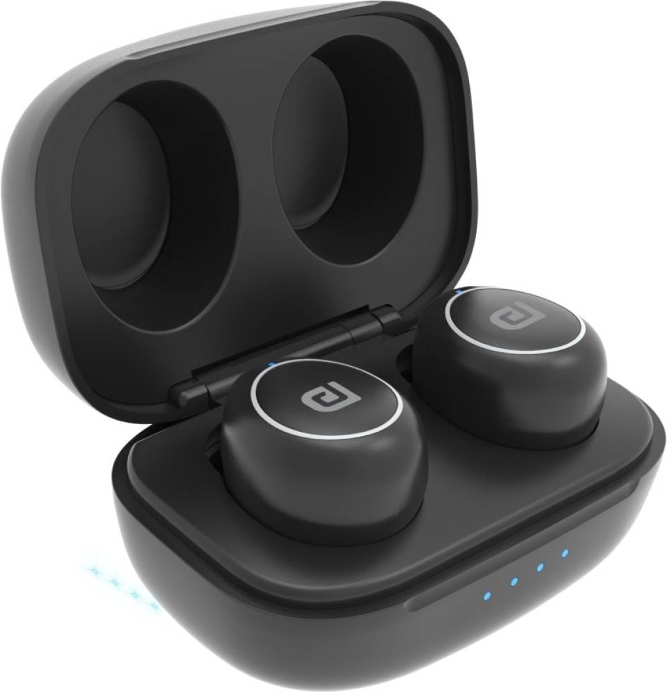 Portronics Harmonics Twins Mini Bluetooth Headset (Black, True Wireless) Portronics Harmonics Twins Mini Bluetooth Headset (Black, True Wireless)