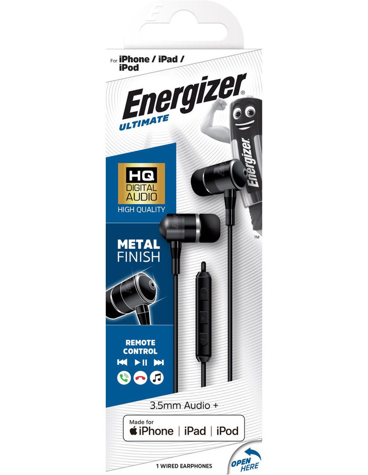 Black USB-C Wired In-ear Headphones UIC30BK