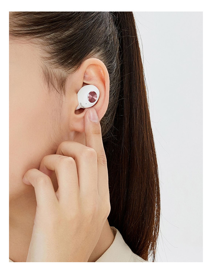 TOLV Wireless Earphones White