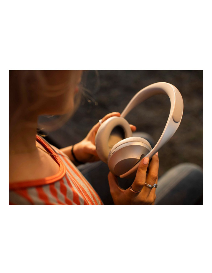 Silver Noise Cancelling Headphones 700