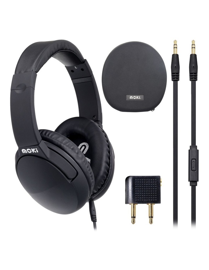 Noise Cancellation Headphones - Black