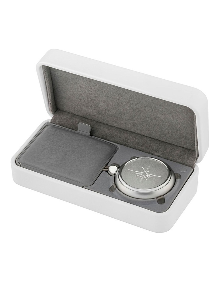 Sound Necklace - Silver + Qliq Essence Lace - Rosegold